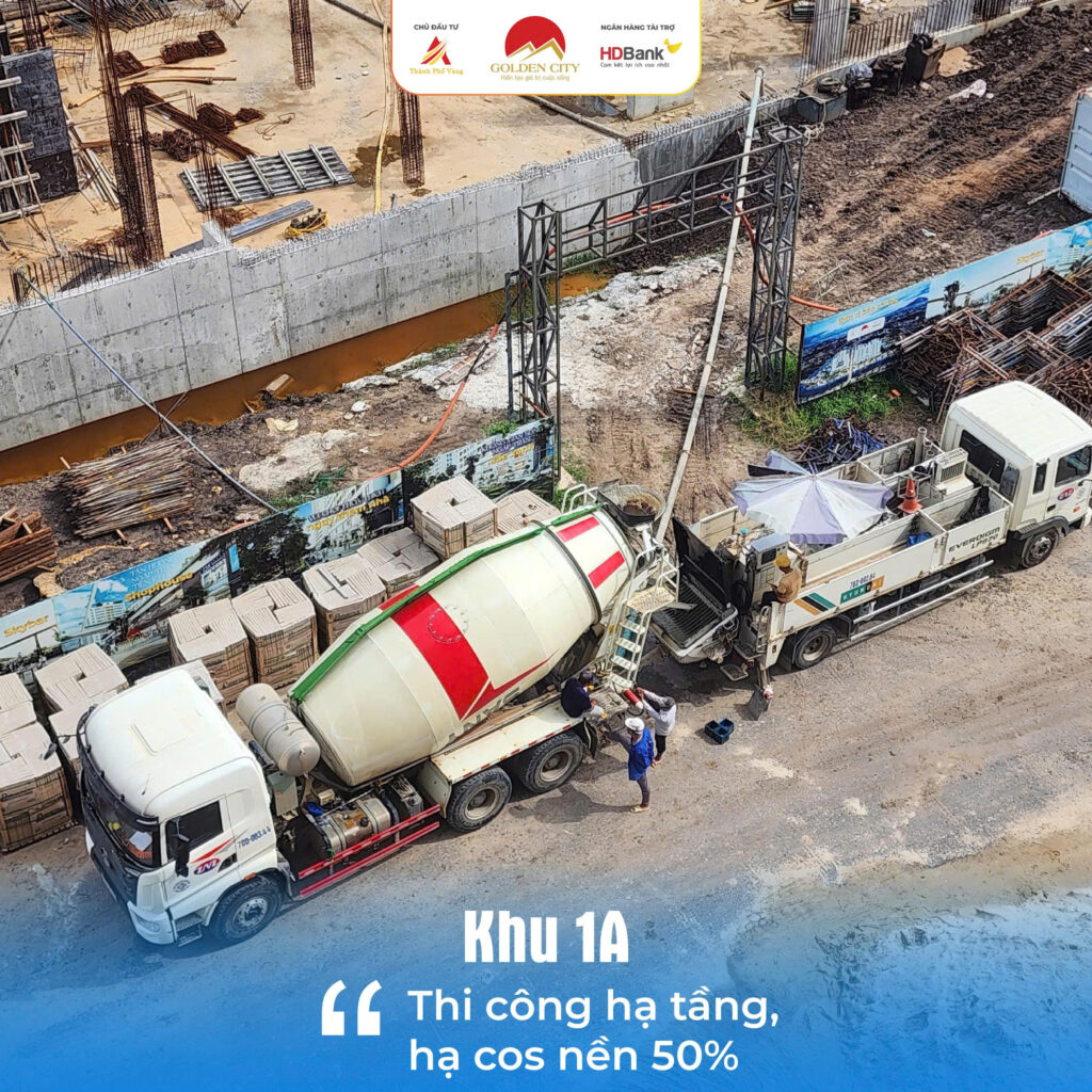 CẬP NHẬT TIẾN ĐỘ THI CÔNG TUẦN 2 THÁNG 6 TẠI GOLDEN CITY 4